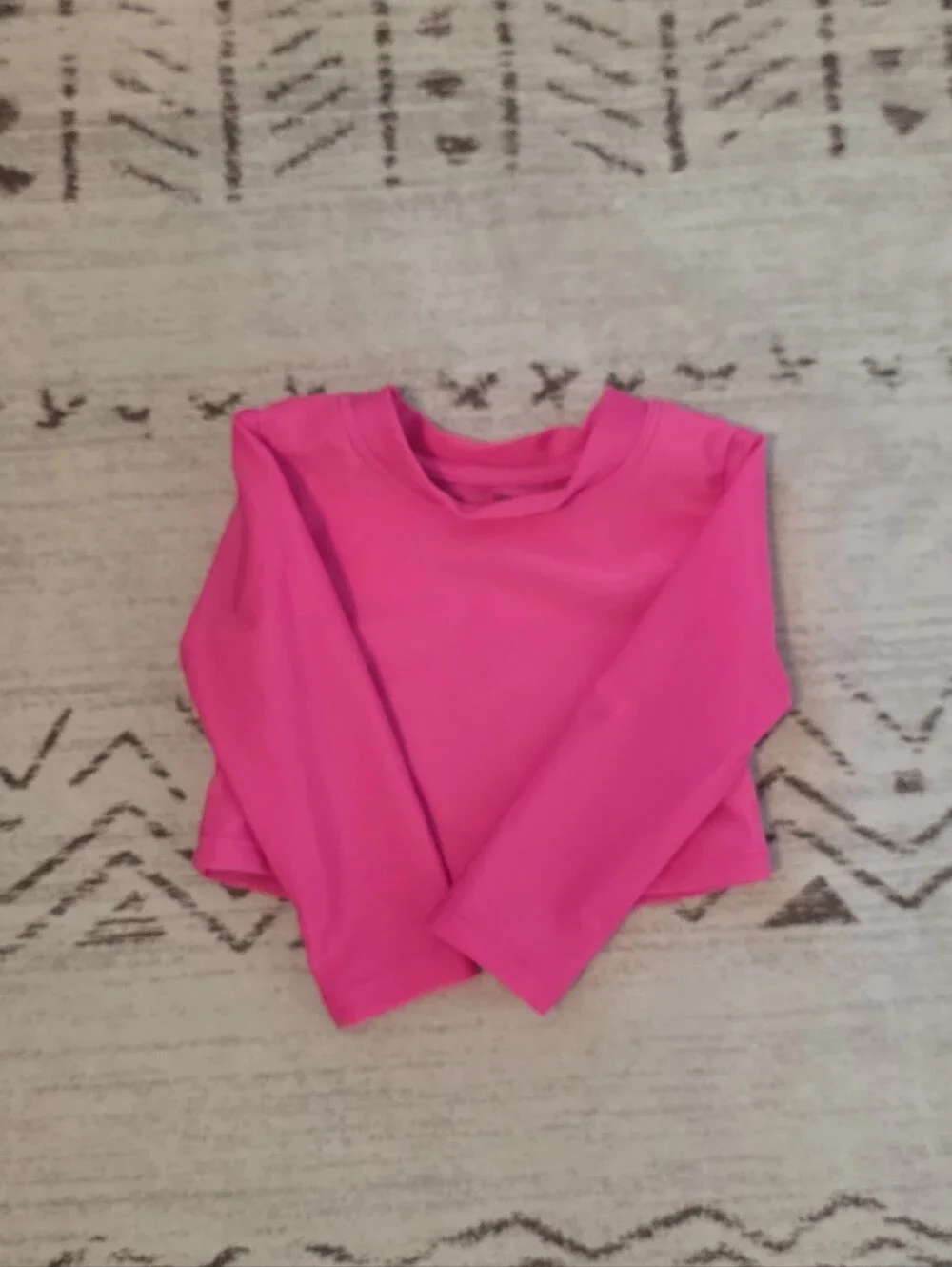 Sol Borne Hot Pink Swim Shirt 12m